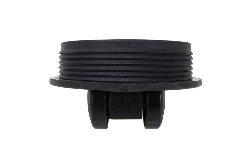 Shepherd Hardware 8721E Hidden Swivel Plate Casters, Black - Image 1